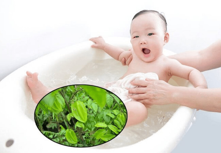 Lưu ý khi tắm lá trị chàm sữa cho trẻ sơ sinh