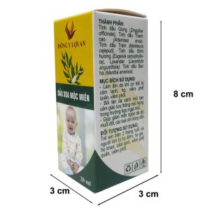 Tinh Dầu Mộc miên Chính Hãng Hỗ Trợ Ho Có Đờm Cho Bé
