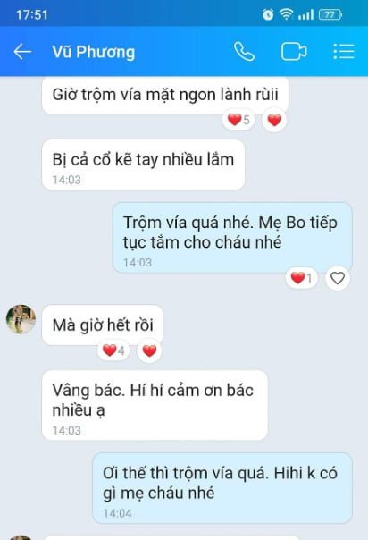 Sau khi sử dụng sản phẩm đã hết mẩn đỏ, chàm sữa, hăm cổ