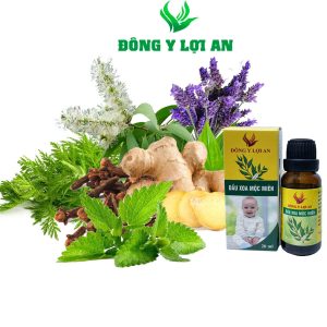 Thành phần tinh dầu mộc miên hỗ trợ ho có đờm cho bé